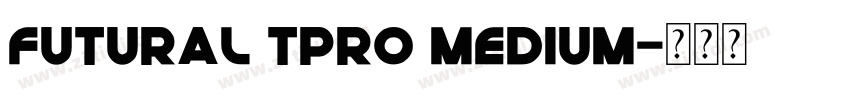 Futural TPro medium字体转换